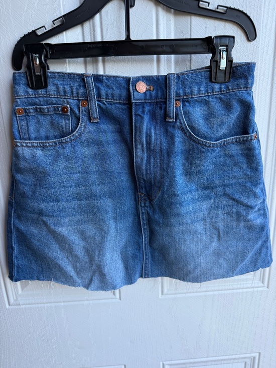 Madewell Dresses & Skirts - Classic Madewell Blue 90s Denim Festival Mini Skirt